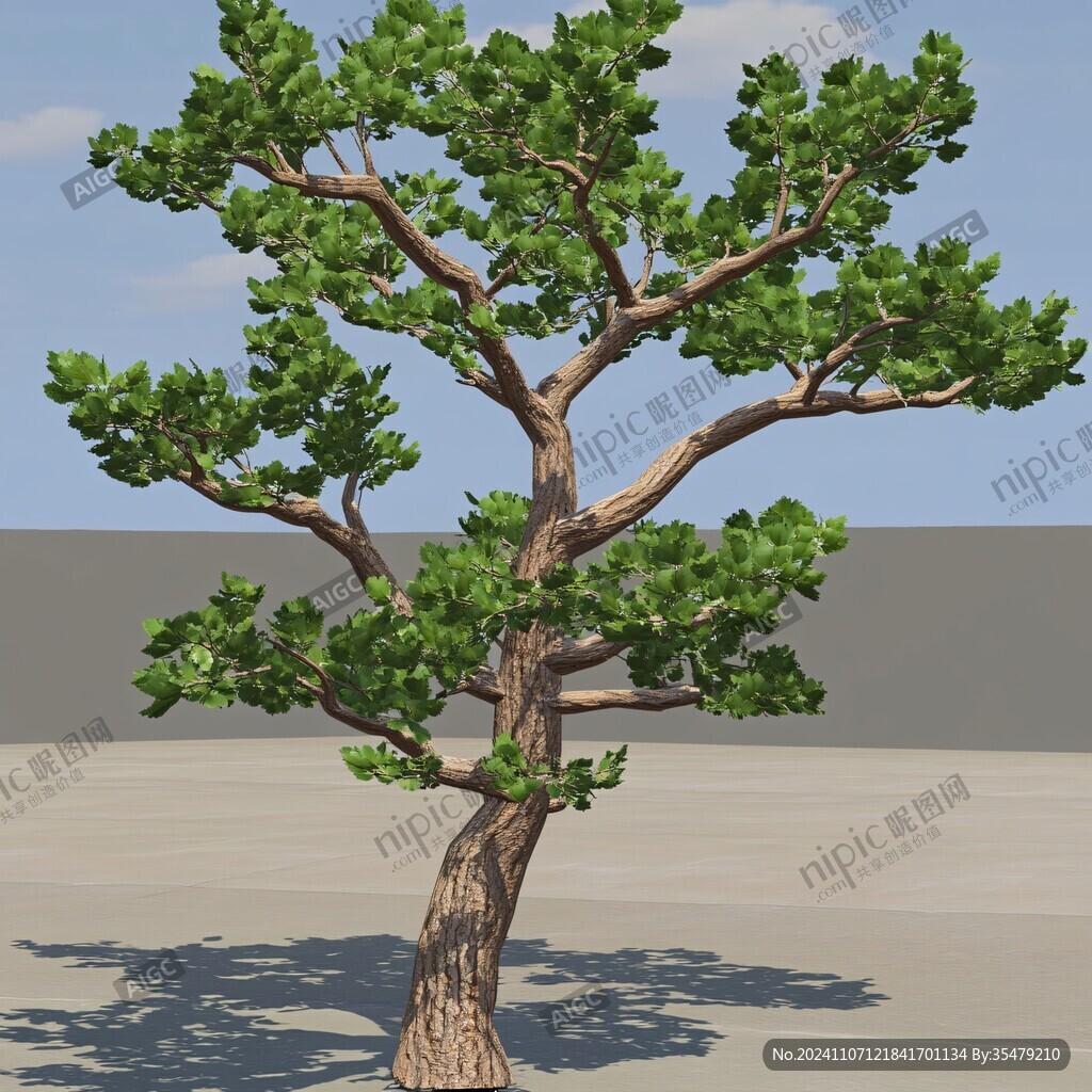 3dmax植物