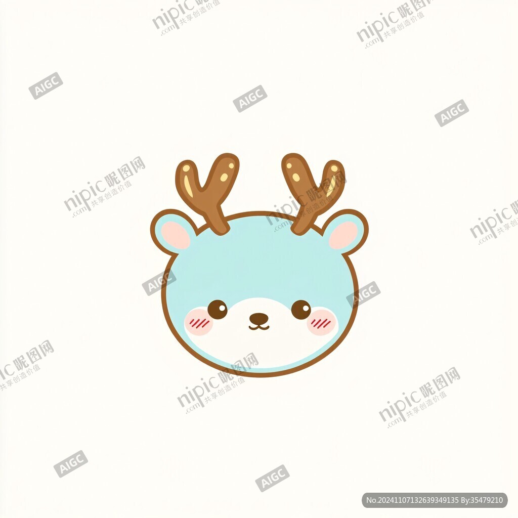 小鹿临摹