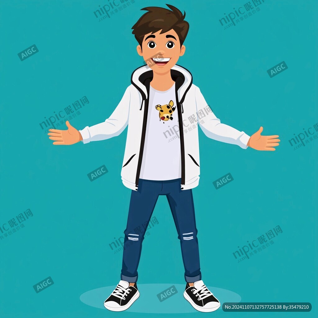 卡通少年