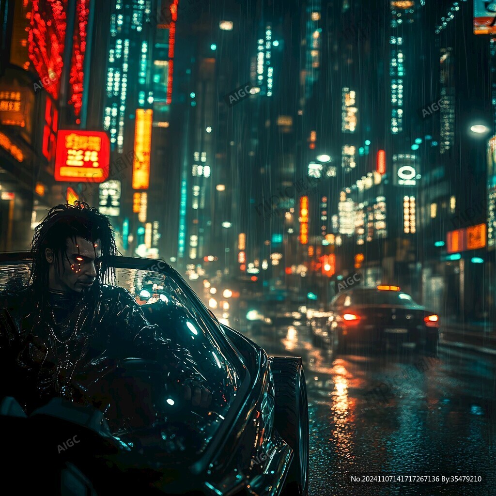 赛博朋克风