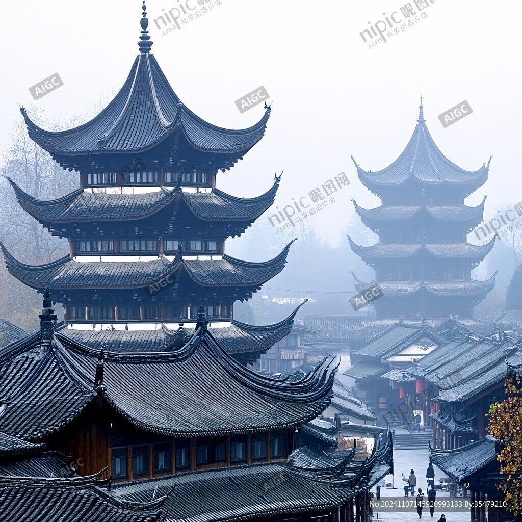 雾中楼阁