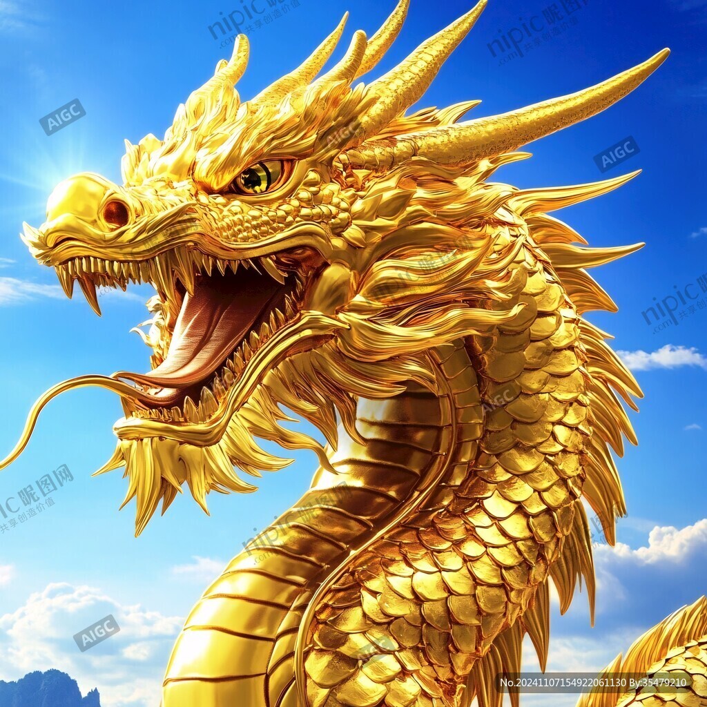 黄金龙素材