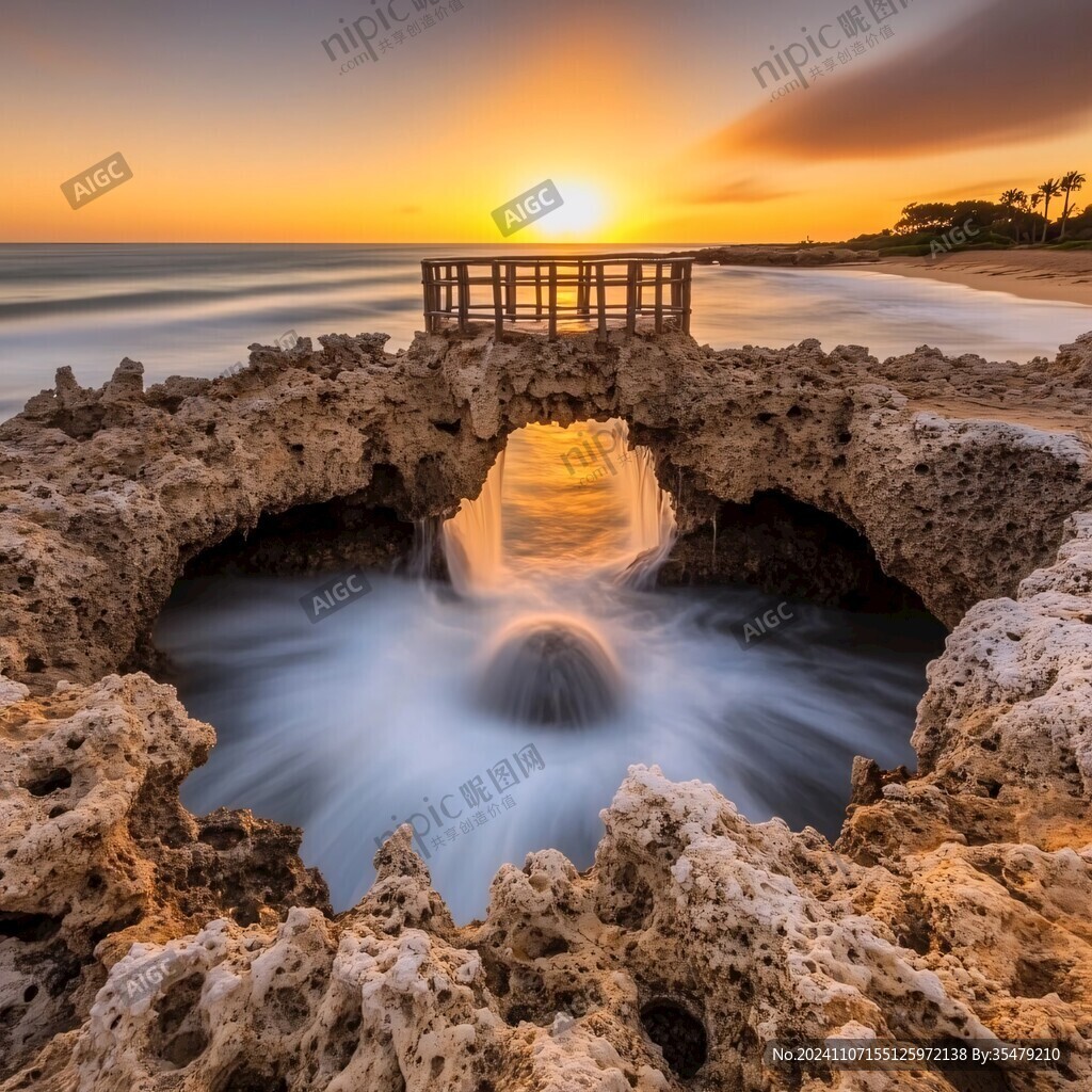 海蚀拱桥