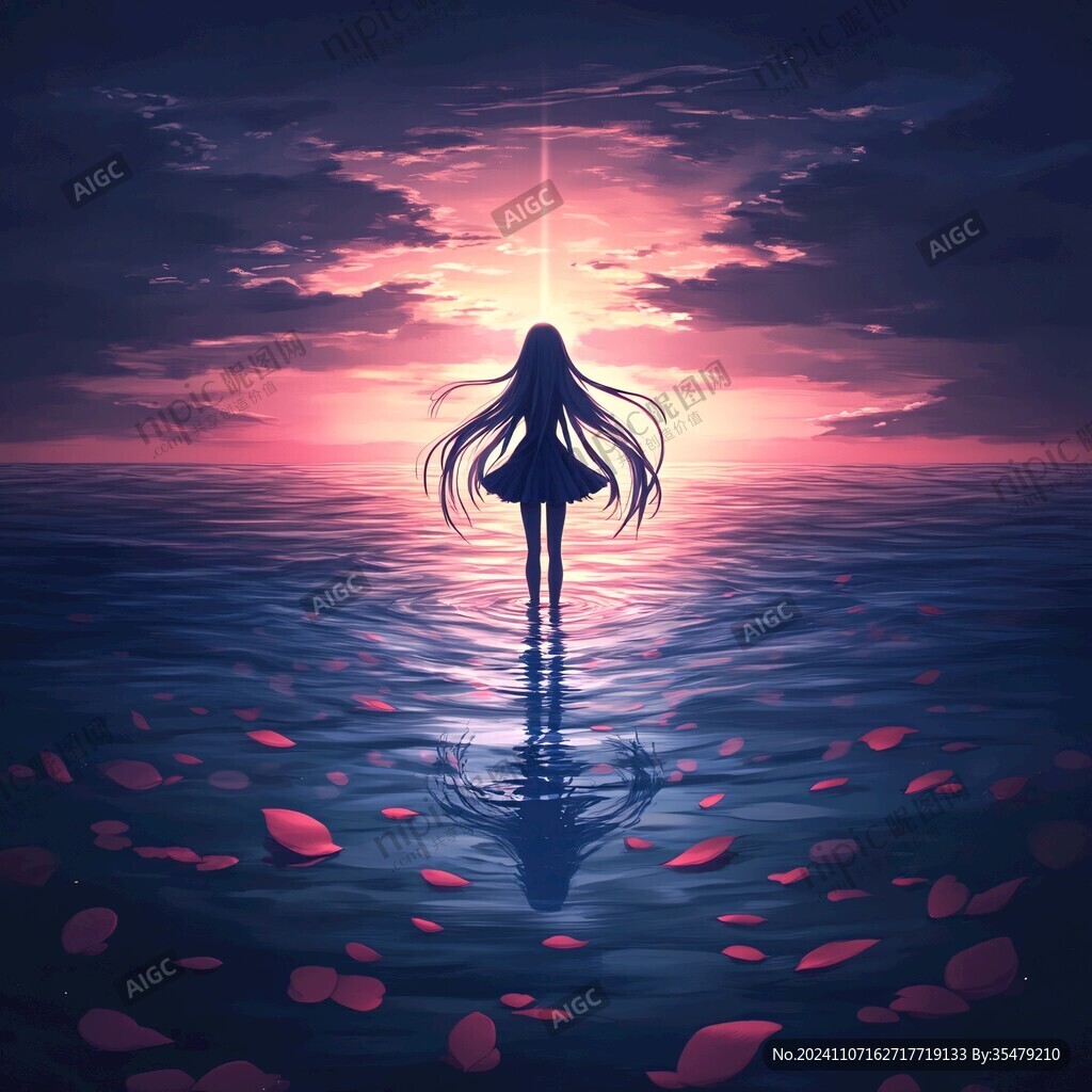 梦幻风景女孩