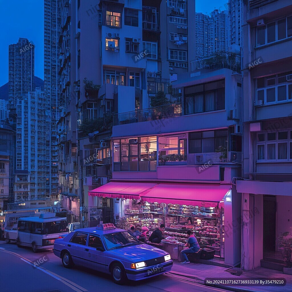 夜景便利店