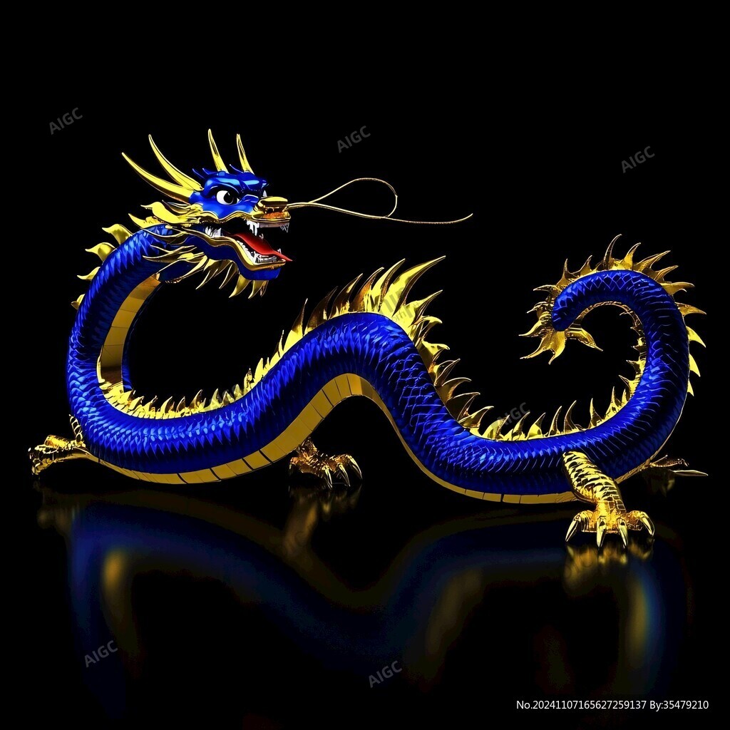 高清双龙图片