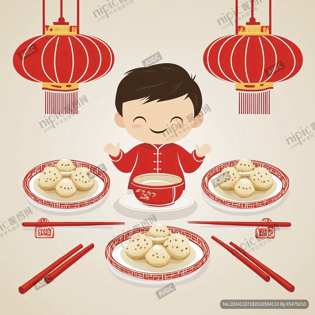 饺子卡通人物