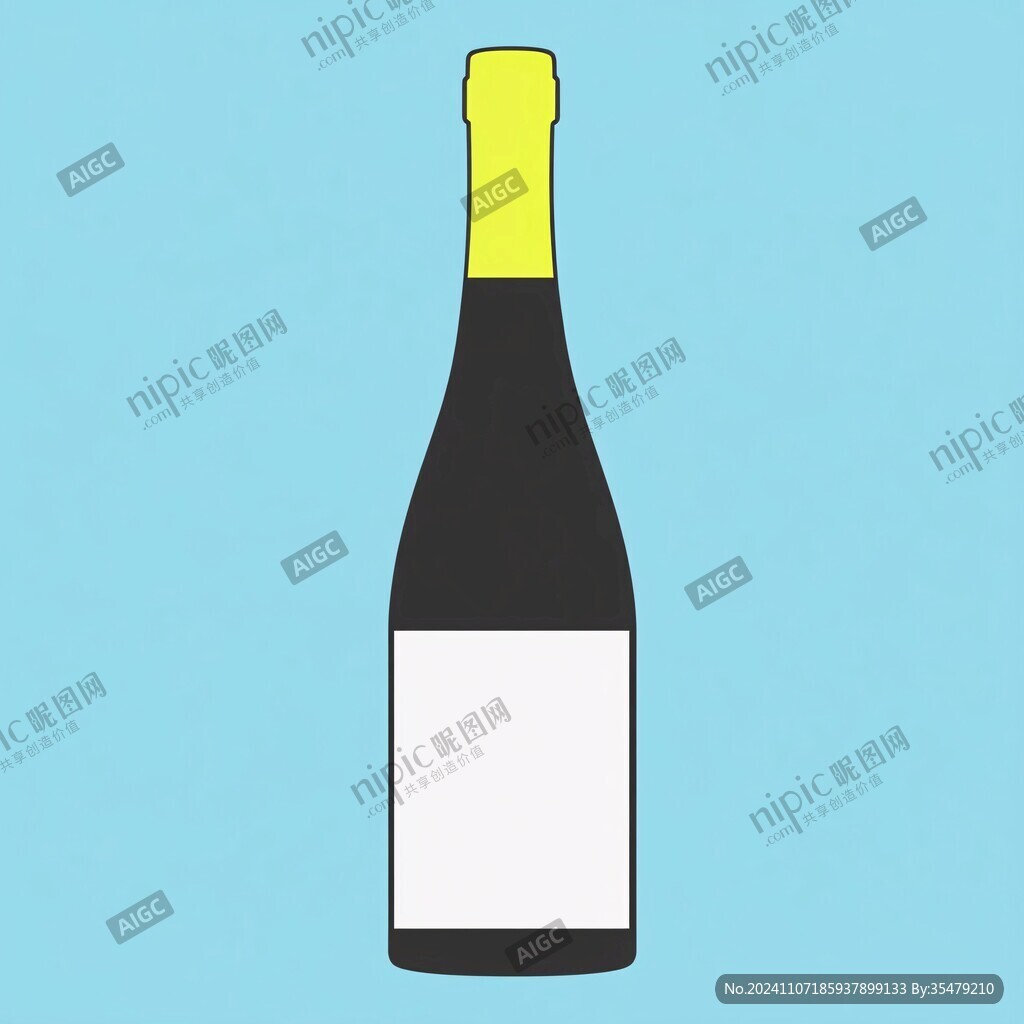 酒瓶卡通形象