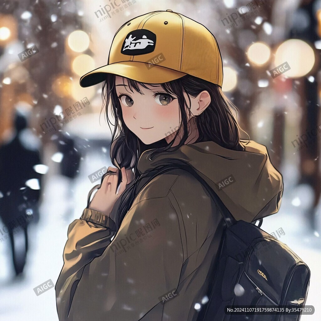 日系少女插画