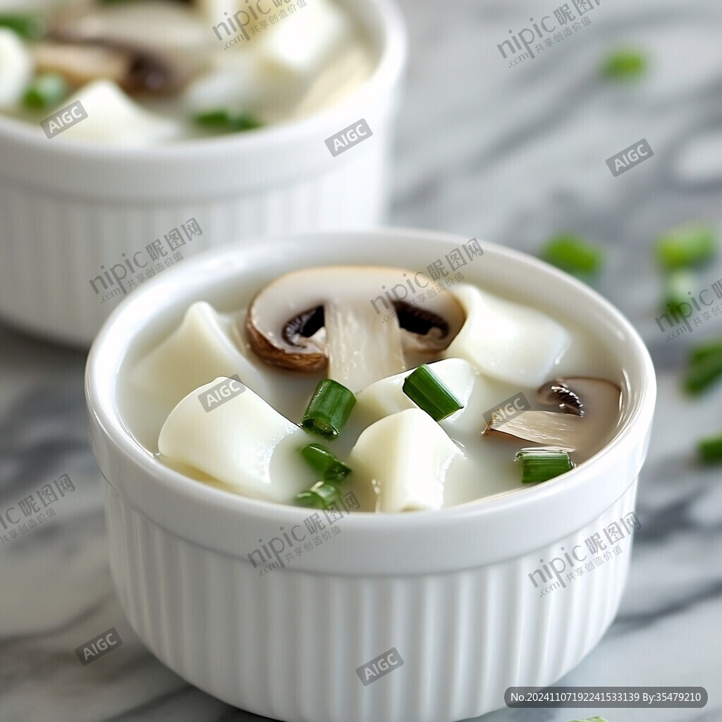 菌菇蒸蛋
