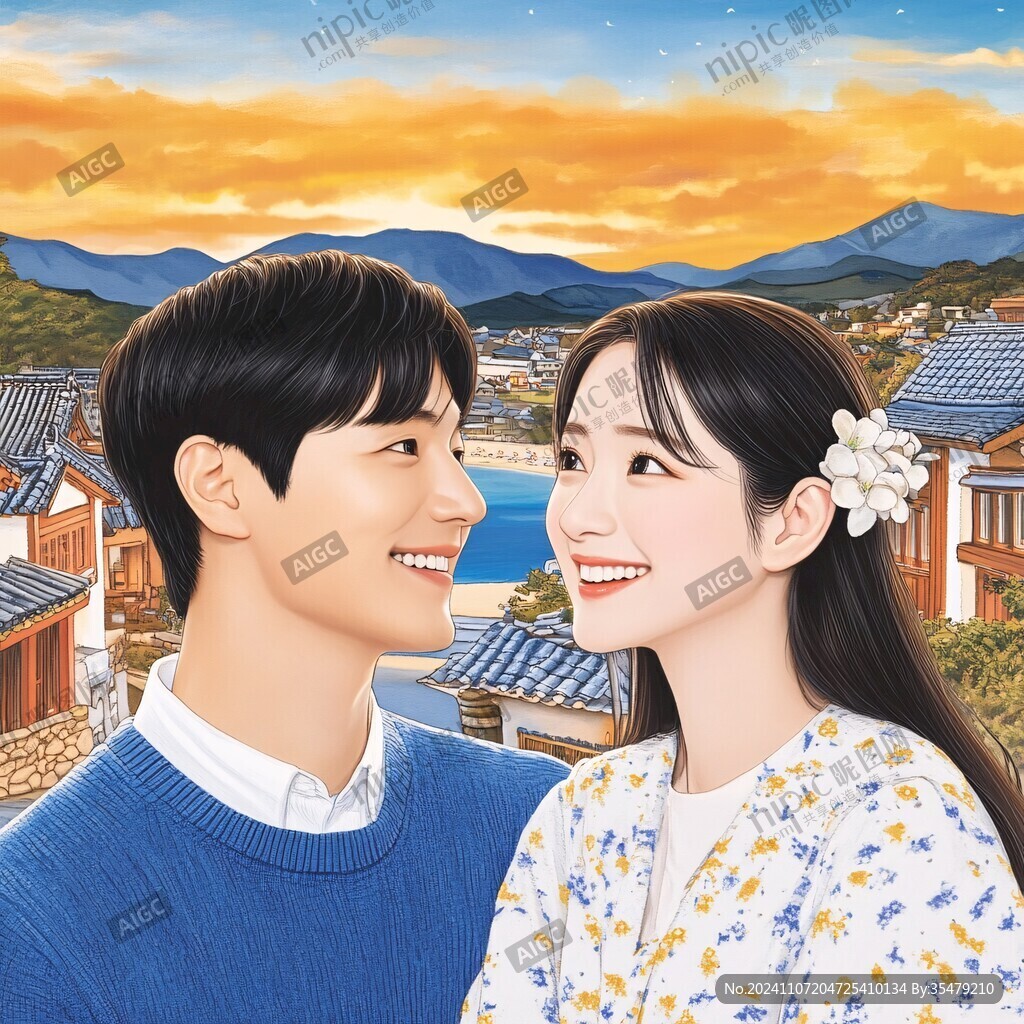 韩系插画