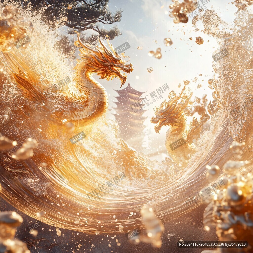龙驾凌波