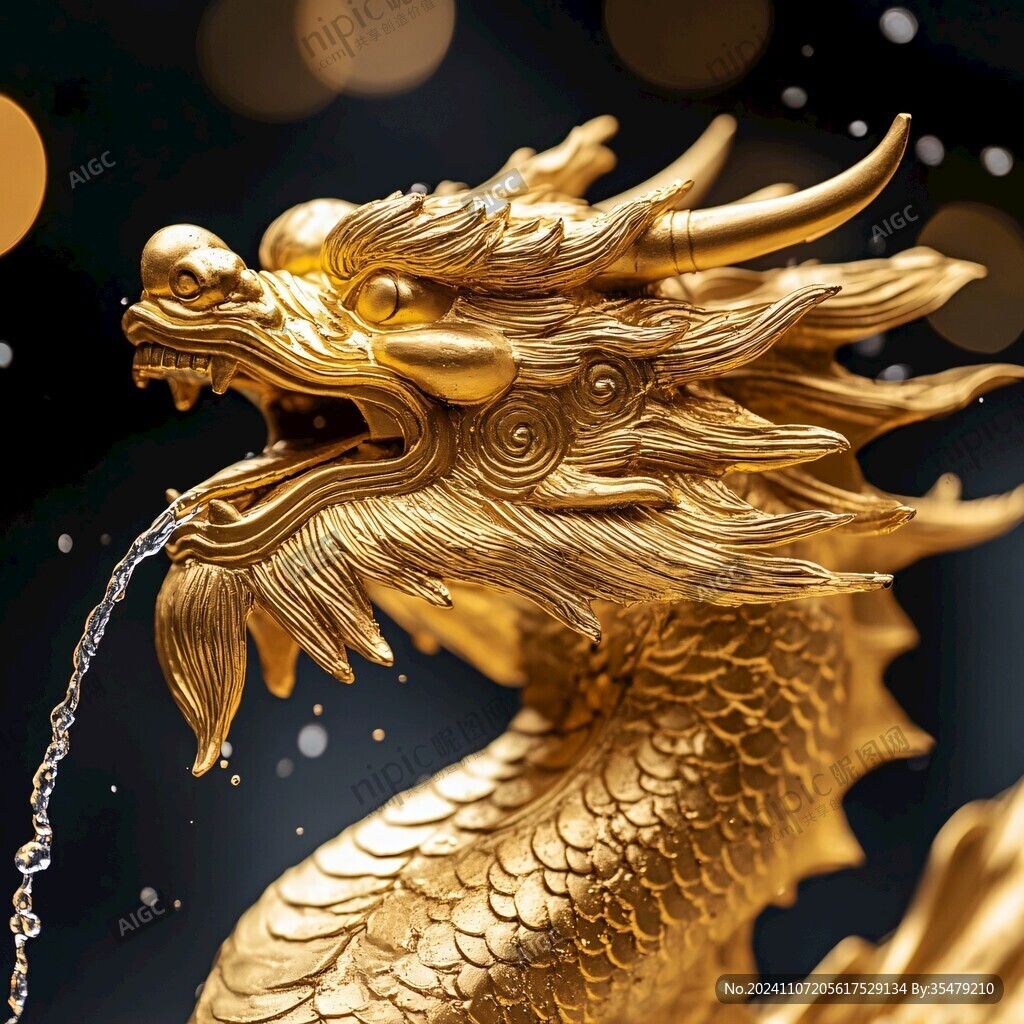 金龙吐水