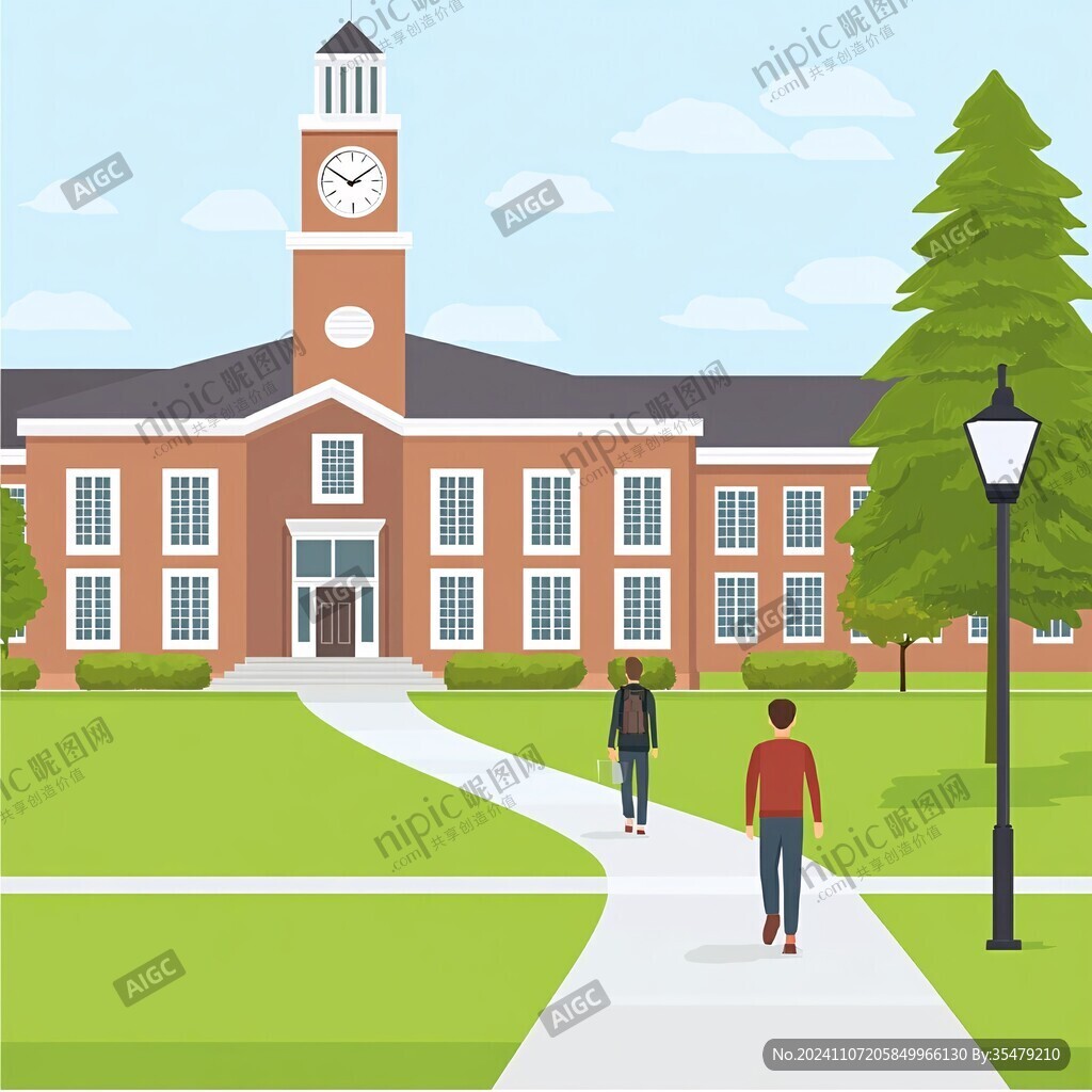 大学校园大学建筑