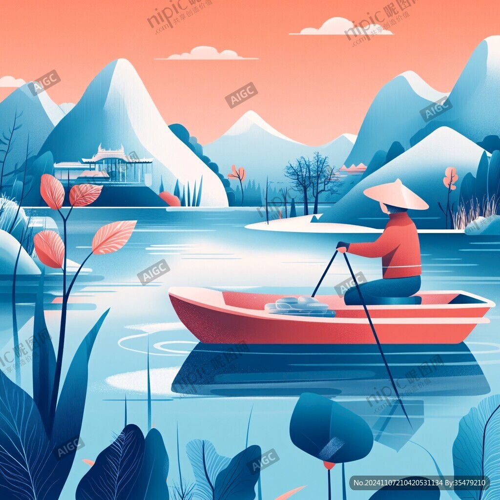 红米插画设计