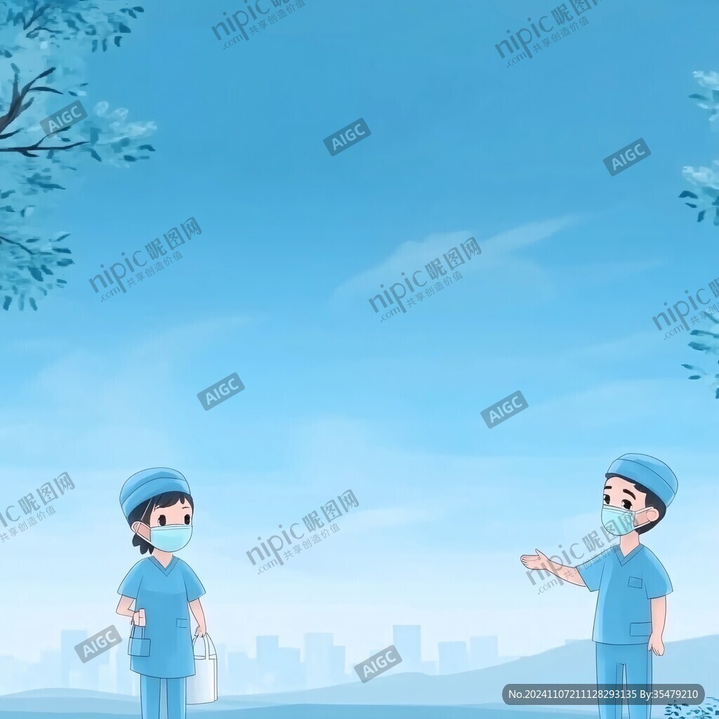 医院护士节背景