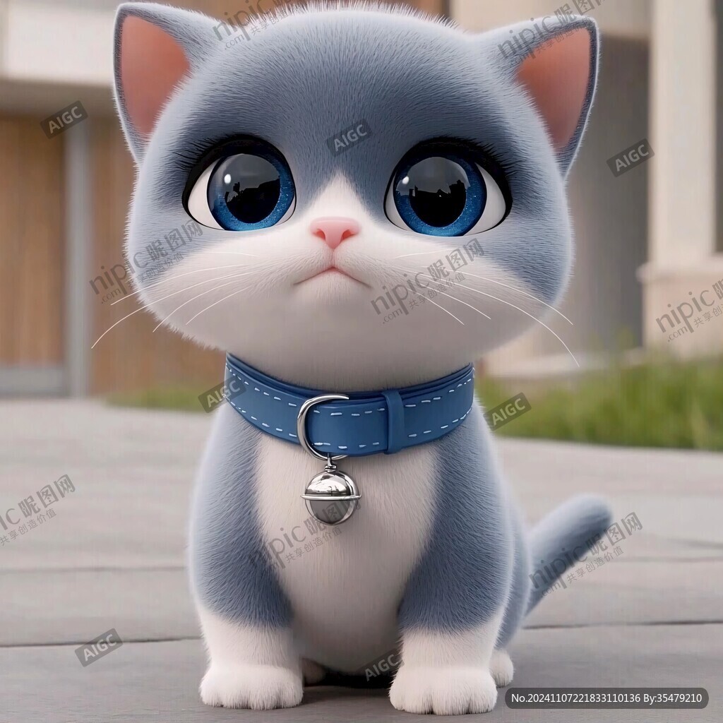 3d卡通猫咪