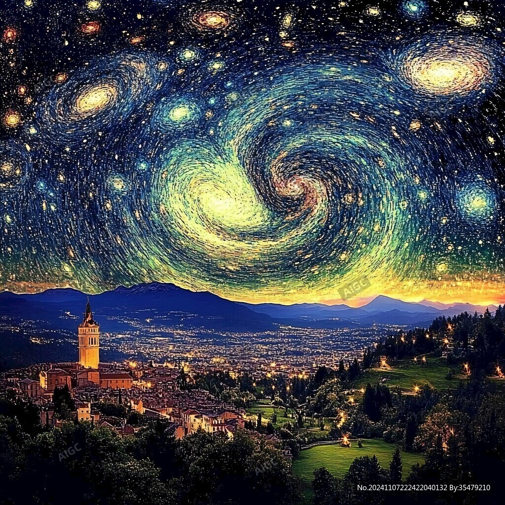 3d星空画