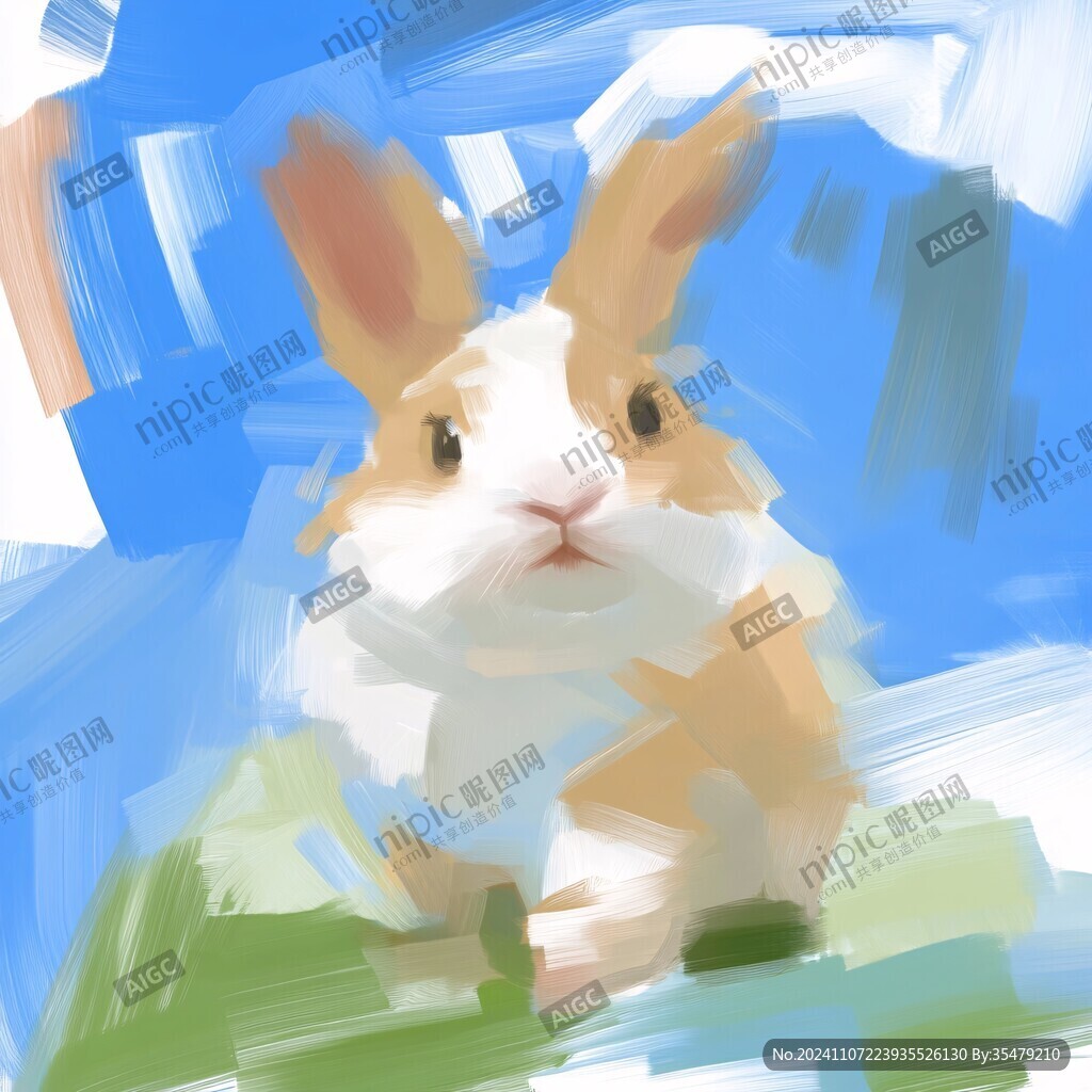 小兔临摹