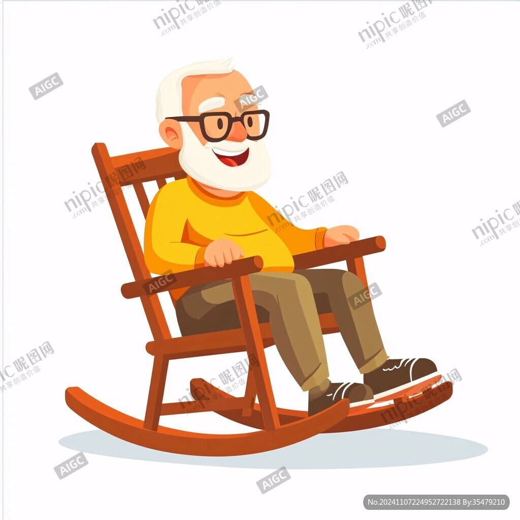 卡通老伯卡通爷爷
