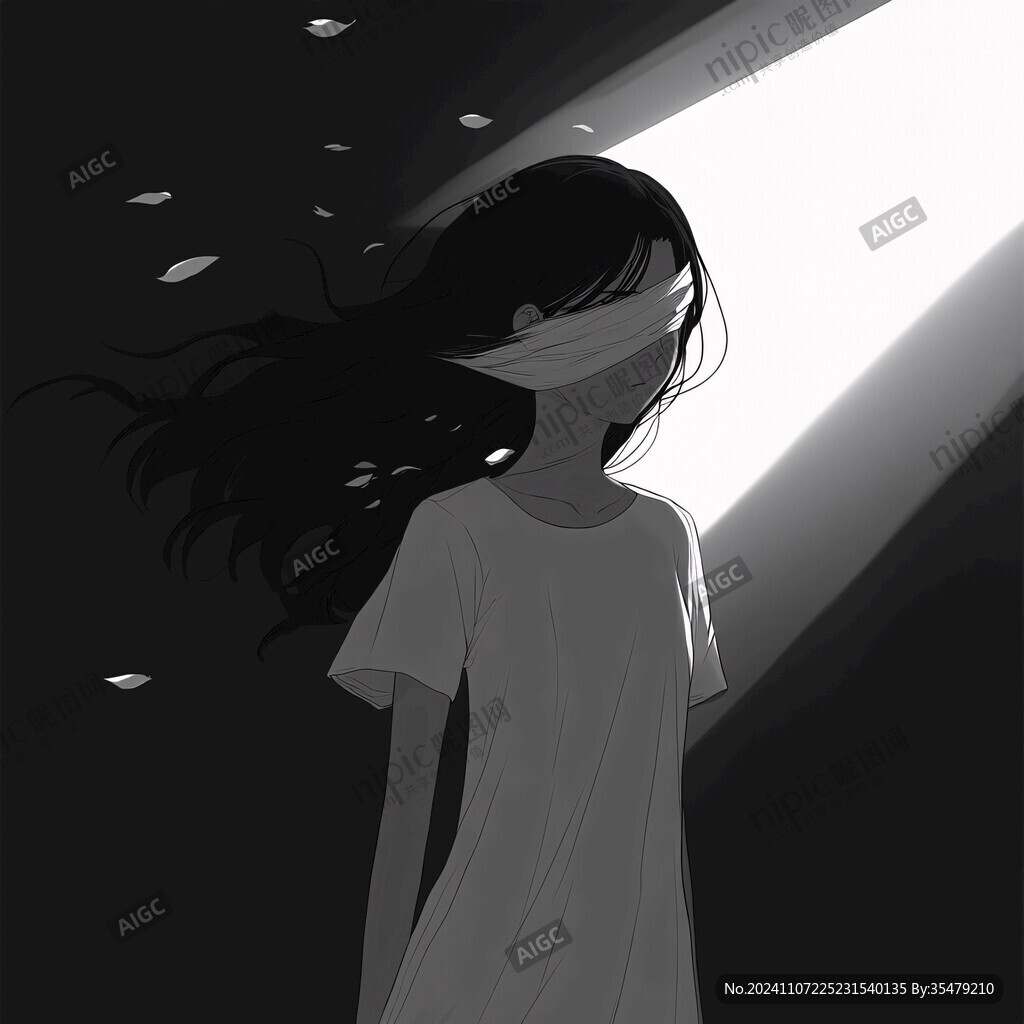 孤独的灵魂插画