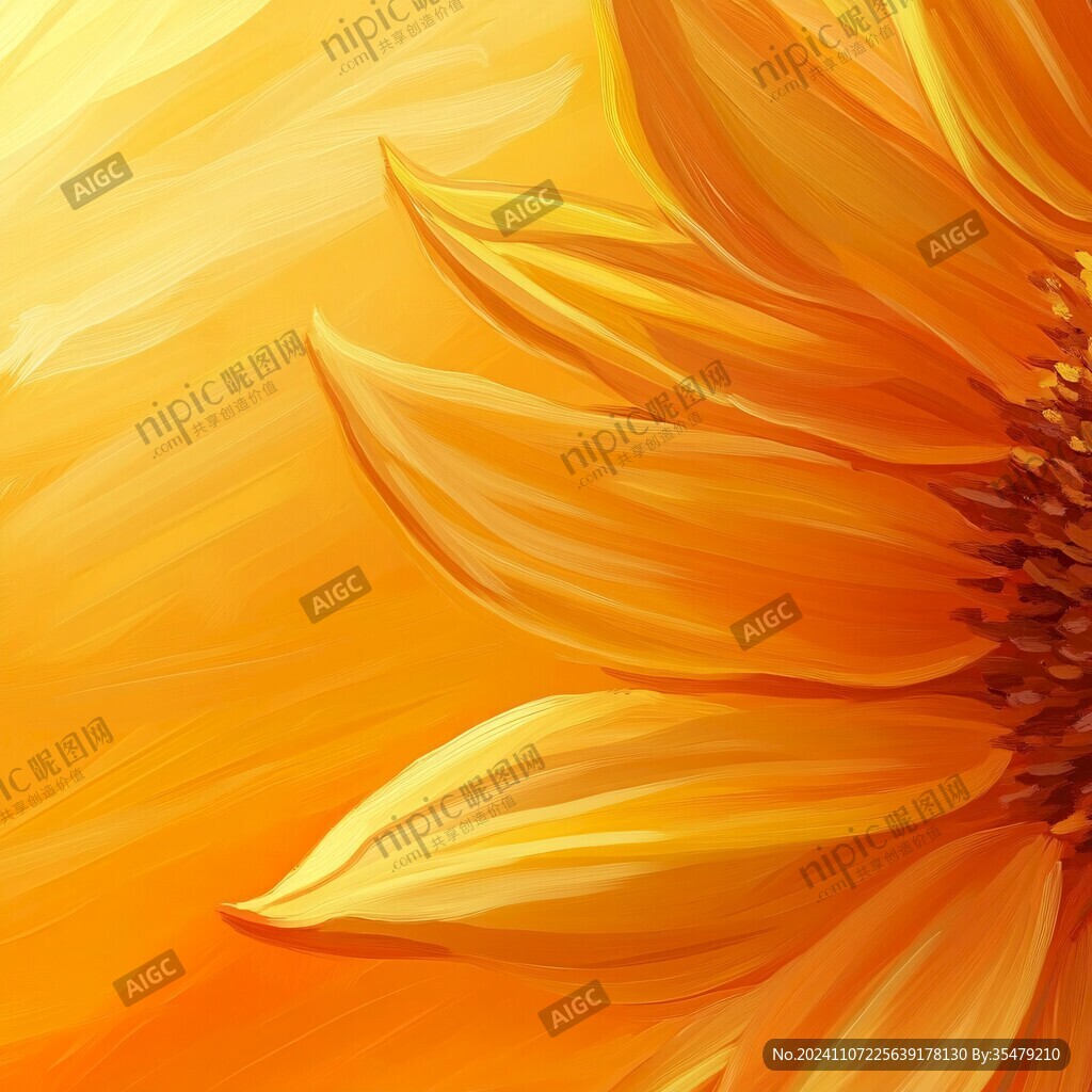 高清向日葵花瓣