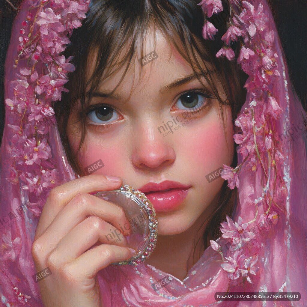 写实人物插画