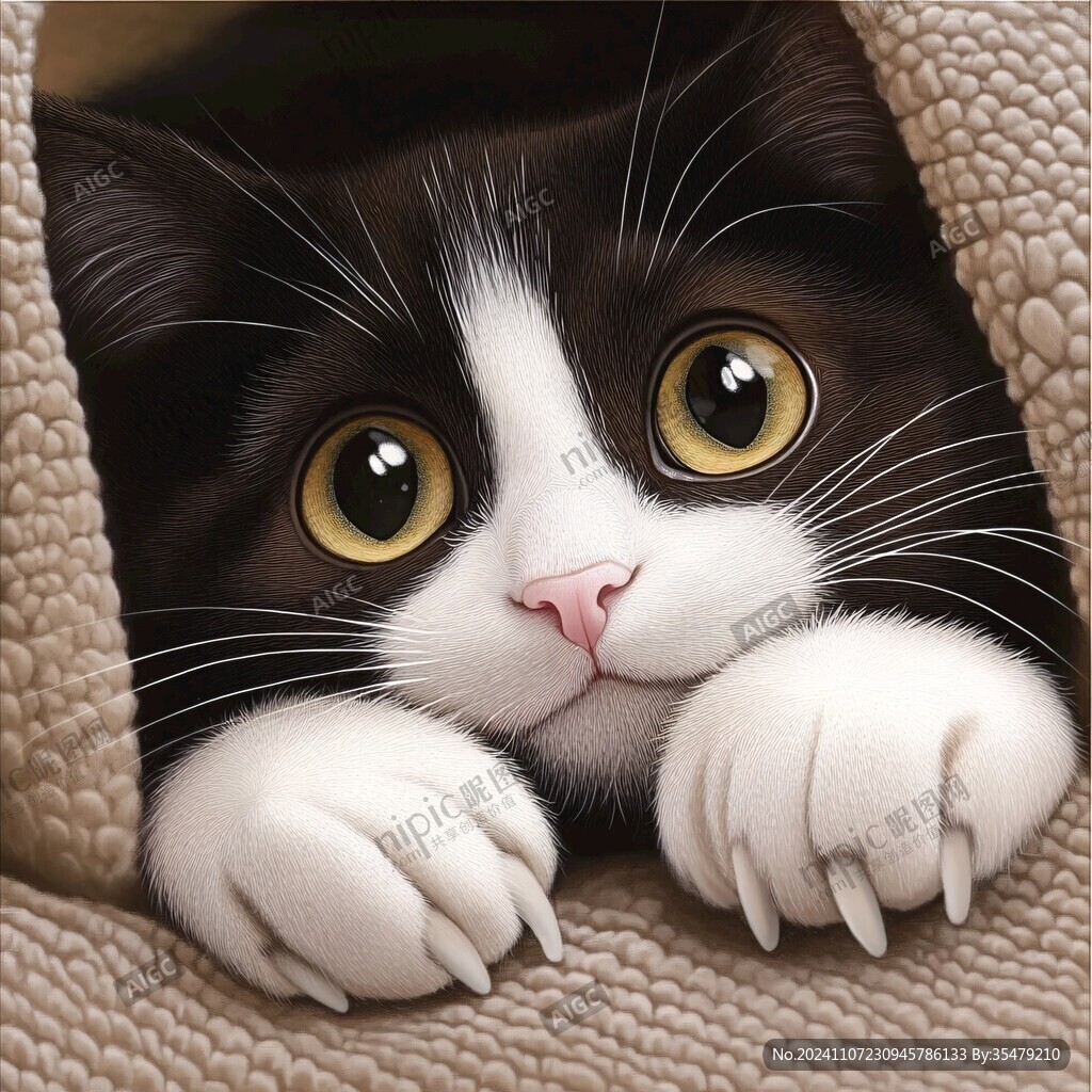 3d卡通猫咪
