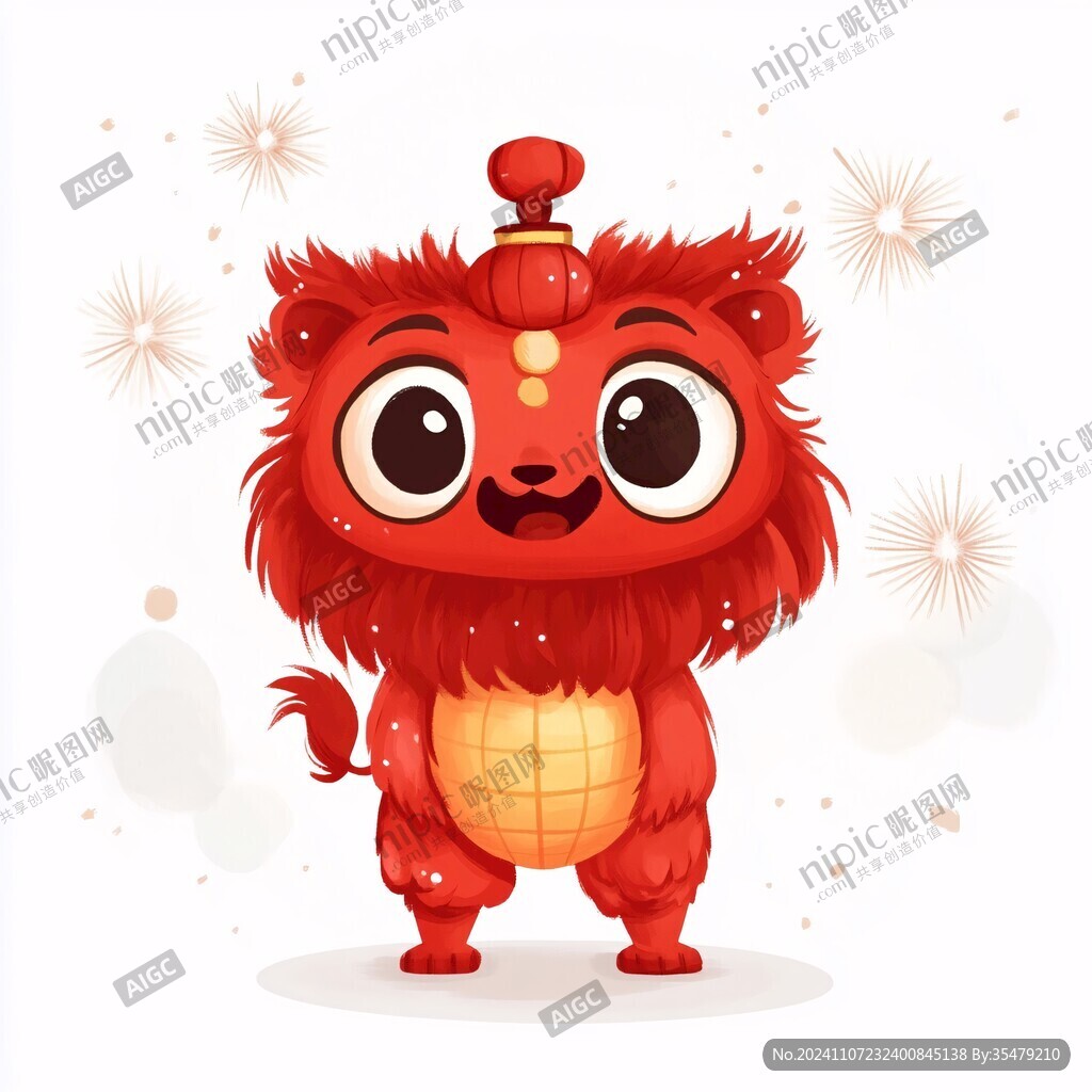 q版舞狮