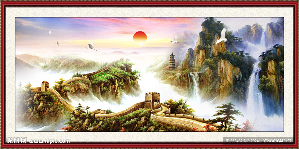 长城装饰画