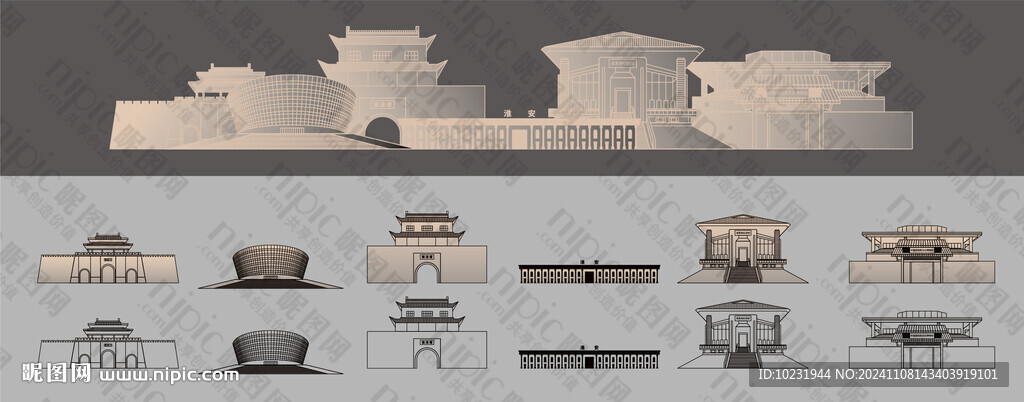 淮安地标建筑
