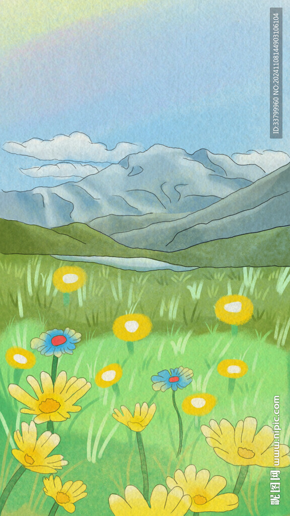 手绘插画壁纸