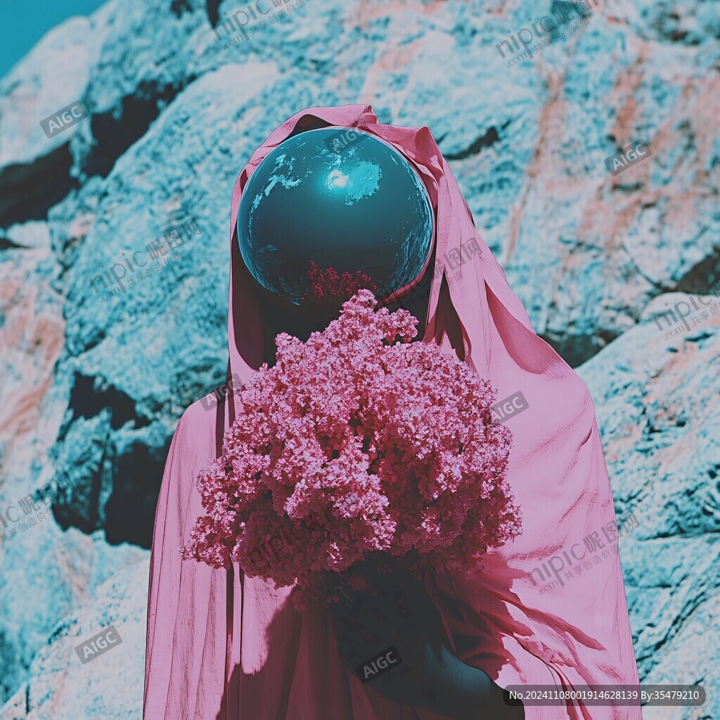 粉红色的超现实主义