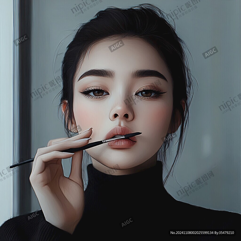 板绘人像