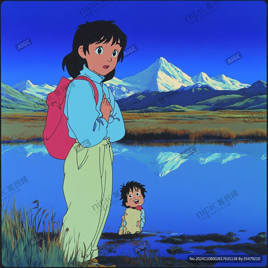 小亚郎游湖