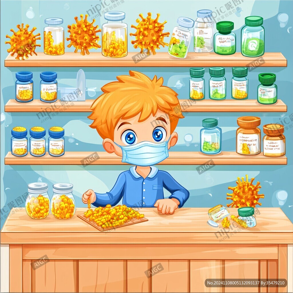药店卡通形象
