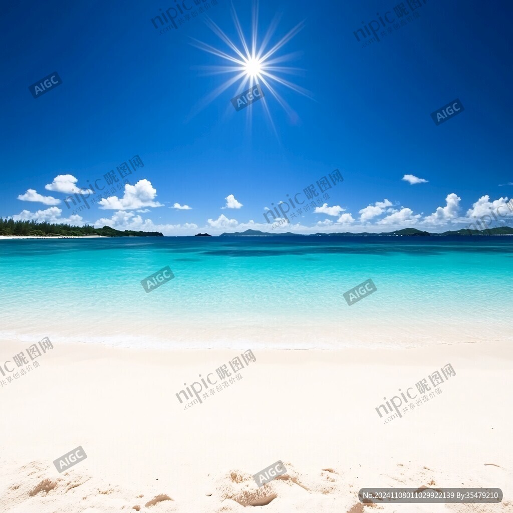 阳光沙滩大海