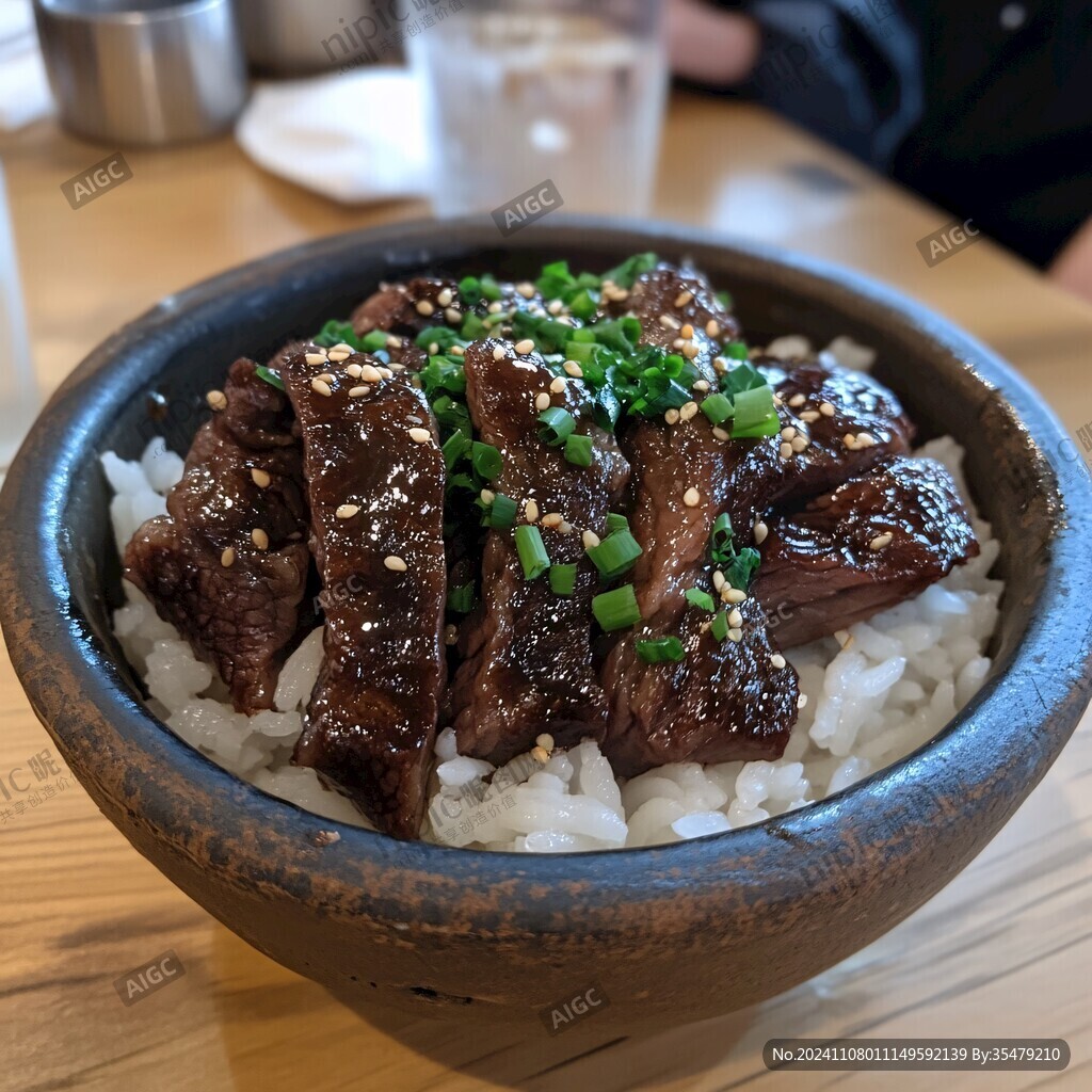 牛肋条丼饭