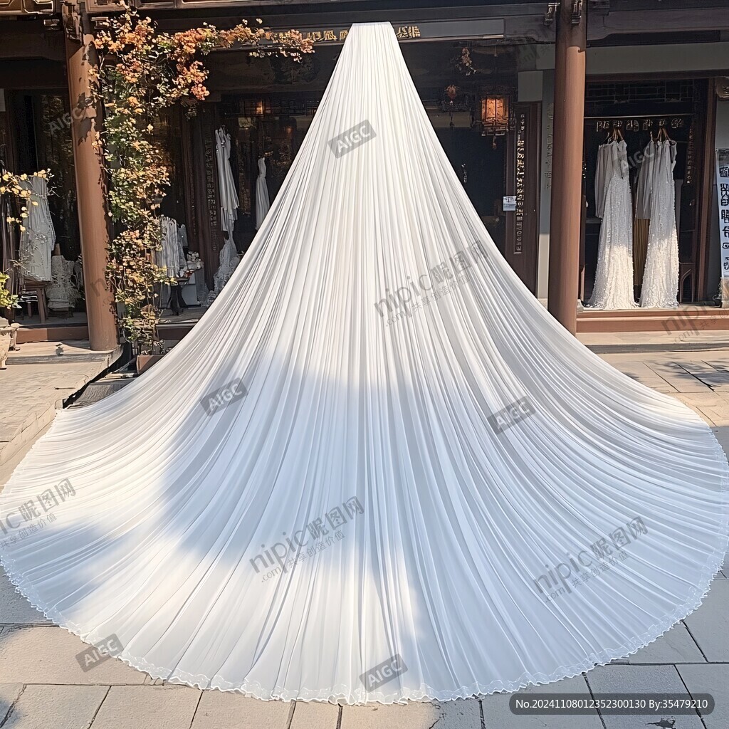 白色线帘婚礼