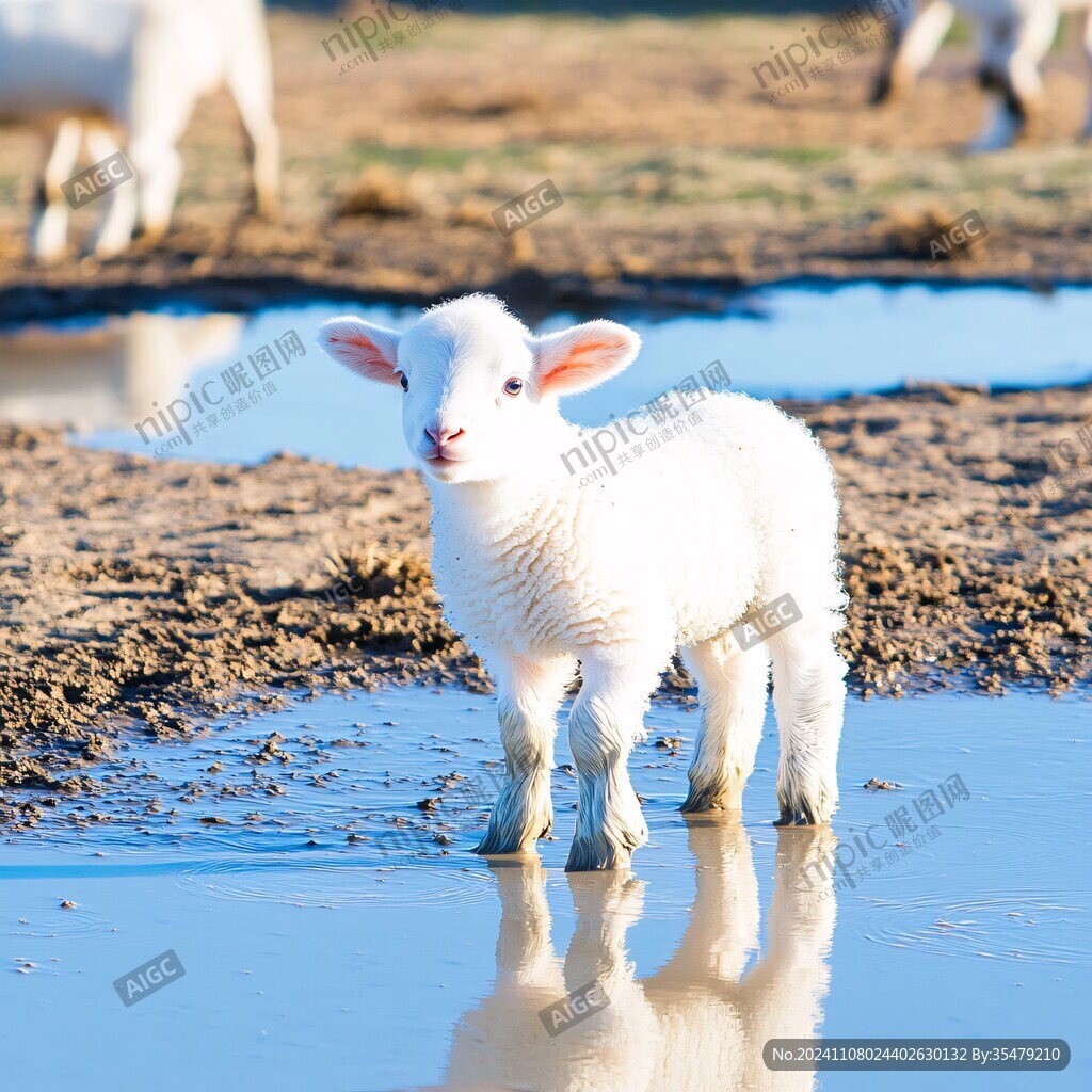 小羊高清图