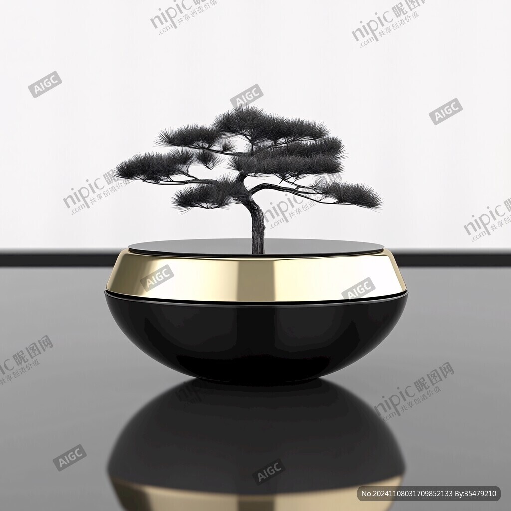艺术青松盆栽