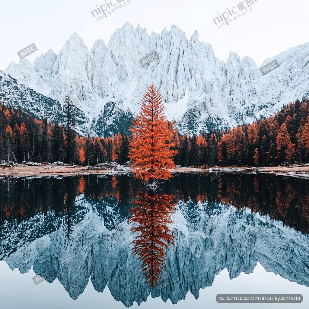 秋天唯美树景