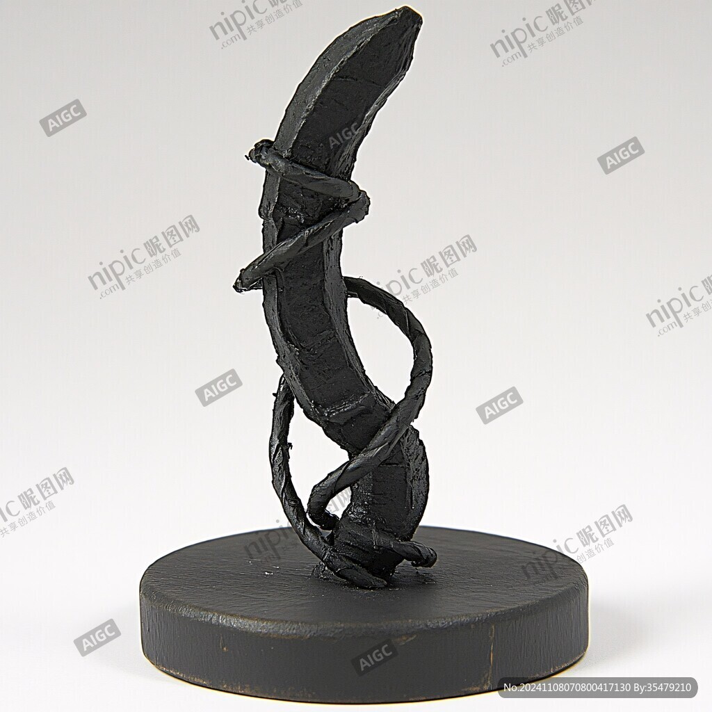 现代圆环雕塑