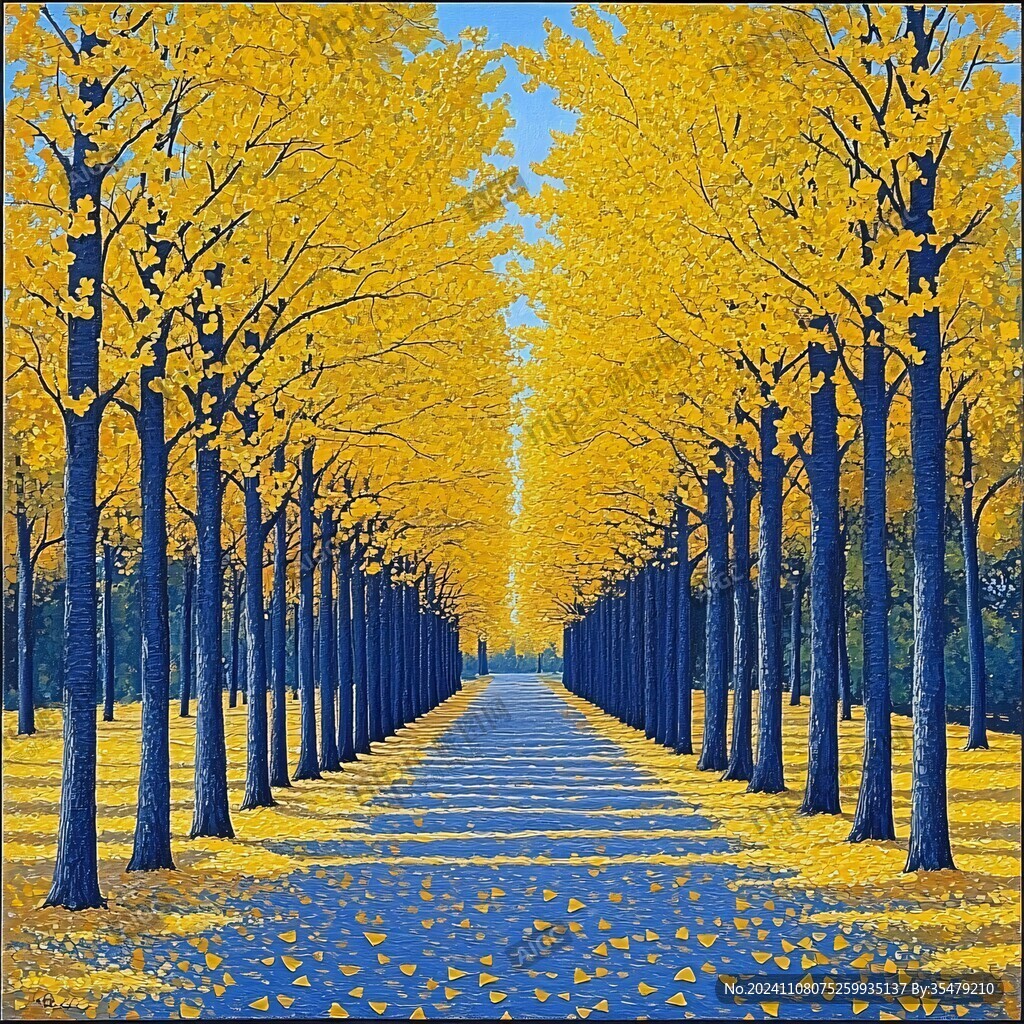 金色林荫道