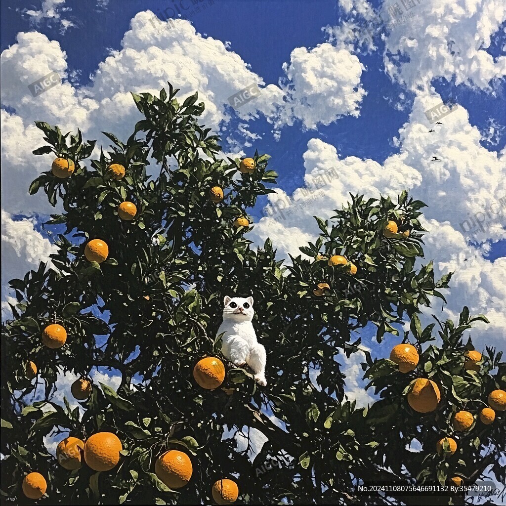 橘树下养鸡