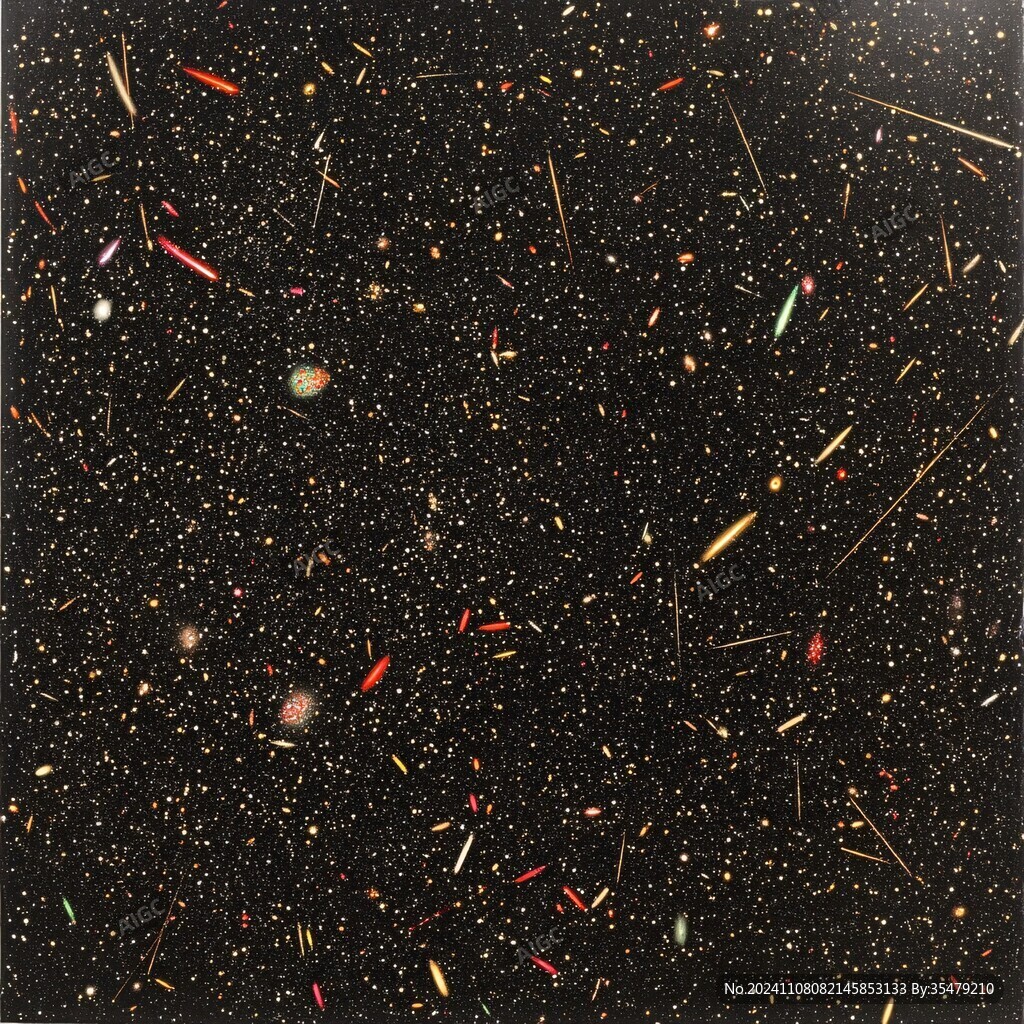 流星雨斑点碎花