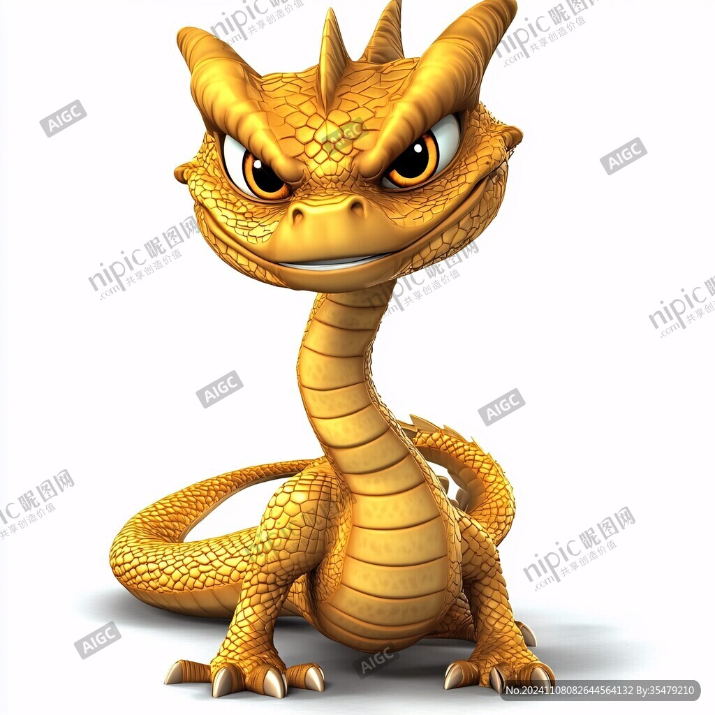 q版龙卡通龙造型