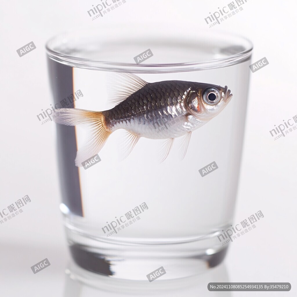 杯中鱼儿