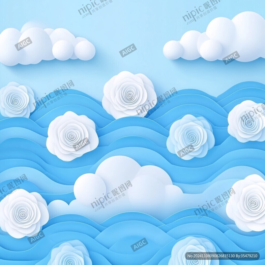 云纹立体背景墙