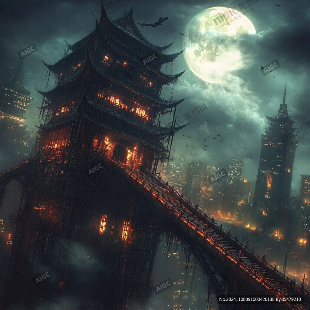 奈何桥插画